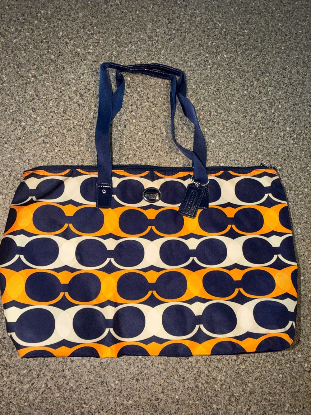 Coach Nylon Getaway Tote